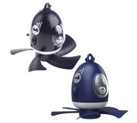 Tsynapter USB Airplane Ceiling Fan Night Lights Rechargeable Battery Operated USB Ceiling Fan for Room Camping Tent Covers Replacements