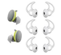 TSZYYM for Bose Earbuds Replacement Tips (L 3 Pairs Silver) Washable and Reusable Silicone for Bose Earbud Tips QuietComfort Noise Cancelling for Bose Ear Buds Replacements for Bose Sport Tips