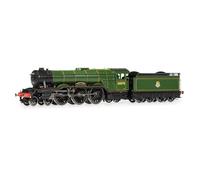 TT:120 Hornby Steam Train - TT3005TXSM BR Class A3 4-6-2 60078 'Night Hawk' (Sound Fitted) - Era 4 TT Gauge Locomotives for Train Set, Engine Models for Adults - 1:120 Scale Model Gift