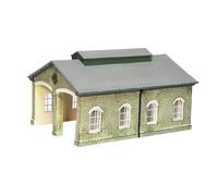 TT:120 Hornby TT9006 TT Gauge Engine Shed - Extra Track Pieces for Model Railway Sets, Toy Train Track Pieces, Model TT Shed Piece - Hobbies for Men - Scale 1:120
