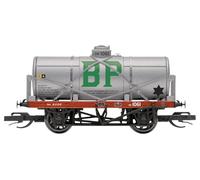 TT:120 TT6028 BP/Shell 12T Tank Wagon - Era2/3 Freight Wagons, Silver