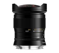 TT Artisan Fisheye Lens 11mm f 2.8 Connector Canon R Ultra-Wide Angle Lens for Full Format in Aluminium Housing Viewing Angle 180 Degrees TTAL1128CR, Black