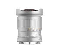 TT Artisan Fisheye Lens 11mm f 2.8 Full Format Metal Bodied Ultra Wide Angle Lens with Sony E Mount - Silver