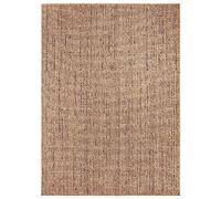 TT Home Large Outdoor Rug Patio Carpet Kitchen Rug For Garden Boho Unicoloured Mottled, colour:Beige, Size:80x150 cm
