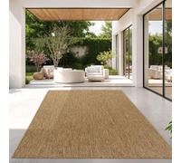 TT Home Rug For Outdoor Kitchen Rug Garden Monochrome Design Modern, colour:Coffee, Size:200x280 cm