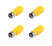 TT Motor DC Electric Motor 3V-6V Dual Shaft Geared Magnetic Gearbox Engine Motor for Arduino Smart Car Robot 4pcs