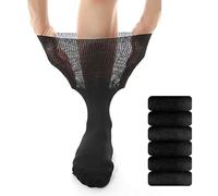 TT ThreadTrade Diabetic Socks For Men Extra Wide, Gentle Grip Socks, Seamless Toe Design, Bamboo Socks for Swollen Feet & Legs,Moisture Wicking,6 Pairs, UK 6-11