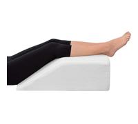 Tt Threadtrade Leg Elevation Pillow Memory Foam Wedge Leg Rest Post Surgery Support Washable Cover Circulation Relief White