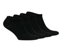 TT ThreadTrade Men & Women Solid Ankle Length Socks, Sport Low Short Socks, Seamless Toe Design, Comfort And Durable, Moisture-Wicking, (UK, Numeric, 6, 11, Regular, Regular, Black)