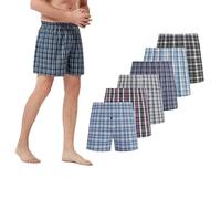 TT ThreadTrade Men's Boxers, Loose-Fit,Shorts for Men, Woven Boxers For Men, Comfortable, Soft And Flexible Fit, Assorted Colour, Pack of 6, (S, Assorted Colour)