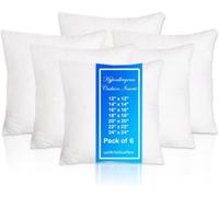 TT THREADTRADE Molten Creek Square Soft Cushion Pads Insert, Extra Fill Plump Hollowfibre Inner Fillers, Anti-Allergy Sofa Cushion Inserts Scatt