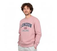 TT ThreadTrade Unisex Pullover Sweatshirt, Stylish Round Neck, Full Sleeves, Winter Warm Hoodie, Comfortable & Stylish Travel & Daily Wear (UK, Alpha, S, Regular, Regular, Pink)