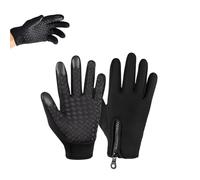 TT ThreadTrade Winter Gloves For Men Or Women, Thermal Gloves for Winter Cycling Christmas, Waterproof Gloves, Finger Touchscreen, Non-Slip palm