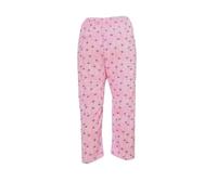 TT ThreadTrade Women Leaf Flowers Night Wear and Trousers,100% Cotton, Comfort and Aesthetics Design, Soft, Cozy & Gentle On The Skin, Feel Relaxed, Snug Or Loose Fit, (Rose, Trouser- One size)