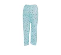TT ThreadTrade Women Leaf Flowers Night Wear and Trousers,100% Cotton, Comfort and Aesthetics Design, Soft, Cozy & Gentle On The Skin, Feel Relaxed, Snug Or Loose Fit, (Mint, Trouser- One size)