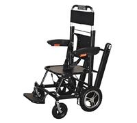 TT-YEC 2-in-1 Manual/Electric Stair Climbing Wheelchair, Heavy-Duty Aluminum Alloy Frame, Crawler Stair Lift, 29V13A Large Lithium Battery, Transfer Wheelchair, Portable Folding Design,A
