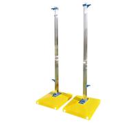 TT-YEC A Pair of Track And Field High Jump Columns, ABS Base, Professional Track And Field Competition High Jump Testing Equipment, Indoor And Outdoor High Jump Standard Frame