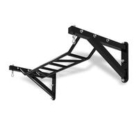 TT-YEC Commercial Wall Mounted Pull-Up Bar, Wall Mounted Indoor Single And Double Bars, Heavy Duty Steel Power Tower, Multi-Grip Pull-Up Machine, Strength Exercise Equipment,B
