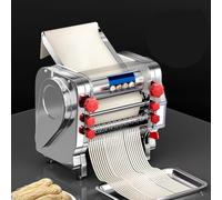 TT-YEC Electric Fresh Noodle Machine, Household Stainless Steel Automatic Dough Kneading Machine, 16-24CM Width, 0.1-20MM Thickness Adjustable, 550W/750W,Rolling pin W16CM
