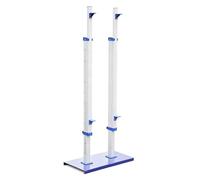 TT-YEC Height-Adjustable High Jump Standard Frame, One Pair of Training High Jump Measuring Rulers, Aluminum Alloy Training Stand, Suitable for Training in Schools And Stadiums,A