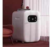 TT-YEC Large-Capacity Beauty And Beverage Refrigerator, Portable Mini Cooler, 12V Car Freezer, Removable Shelves, Adjustable Temperature From 2-65°C, White,10L A