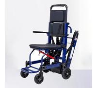 TT-YEC Mobile Stair Lift for The Elderly, Aluminum Alloy Electric Stair Climbing Wheelchair, Foldable Stair Evacuation Chair, Lightweight Transport Wheelchair, Load-Bearing 100Kg,B