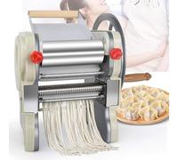 TT-YEC Multifunctional Manual Noodle Maker with Adjustable Thickness, 2/4MM Electroplated Cutter, Pasta Roller, Heavy Duty Metal Noodle Cutter, Dough Roller Press
