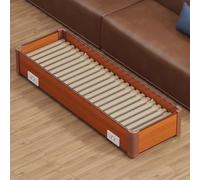 TT-YEC Winter Foot and Leg Warmer, Household Solid Wood Foot Heater with Stepless Temperature Adjustment, Single/Double Foot Warmer, Suitable for Student Dormitories and Homes.,AL120×W40×H18CM