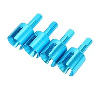 TT01 Differential Cup, Aluminum RC Upgrade Kit for Front & Rear with CNC Machined Lightweight Design, Blue for TAMIYA TT-01 Chassis