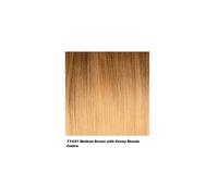 ( TT4/27 Ombre Chocolate Brown Honey Blond) Sl ashion Idol 101 DRAYA Straight Wig, for natural movement and style