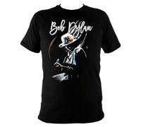 TT44TRTFxdr Bob Dylan t Shirt Black
