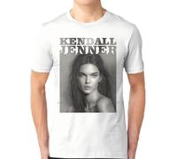 TT44TRTFxdr Kendall-Jenner-T-Shirt-100-Kendall-Jenner-Goodbye-2girls1shirt-Star-People-Mannequin-Celebrity-Reality-Tv White