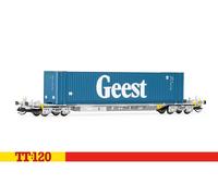TT6033 Hornby TT Gauge TOUAX Sffgmss IFA Wagon GEEST 45ft Container