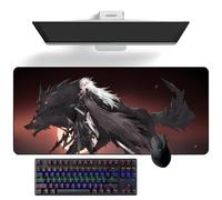TTAHL Anime mouse pad Arknights Lappland Anime Desk Mat Keyboard Mat Large Mouse Pads Rubber Mouse Mats