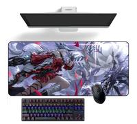 TTAHL Anime mouse pad Arknights Skadi Anime Desk Mat Keyboard Mat Large Mouse Pads Rubber Mouse Mats