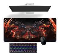 TTAHL Anime mouse pad Azur Lane Friedrich der Große Anime Desk Mat Keyboard Mat Large Mouse Pads Rubber Mouse Mats