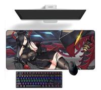 TTAHL Anime mouse pad Azur Lane Friedrich der Große Anime Desk Mat Keyboard Mat Large Mouse Pads Rubber Mouse Mats