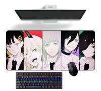 TTAHL Anime mouse pad Chainsaw Man Anime Mouse Pads Deskmat Keyboard Mat Large Mouse Pads