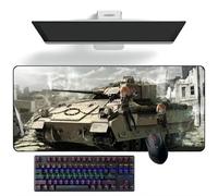 TTAHL Anime mouse pad GIRLS und PANZER Anime Mouse Pads Deskmat Keyboard Mat Large Mouse Pads
