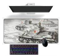 TTAHL Anime mouse pad GIRLS und PANZER Anime Mouse Pads Deskmat Keyboard Mat Large Mouse Pads