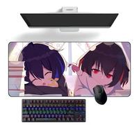 TTAHL Anime mouse pad Honkai Impact 3rd Seele Vollerei Anime Desk Mat Keyboard Mat Large Mouse Pads Rubber Mouse Mats