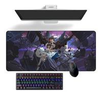 TTAHL Anime mouse pad Honkai Impact 3rd Seele Vollerei Anime Desk Mat Keyboard Mat Large Mouse Pads Rubber Mouse Mats
