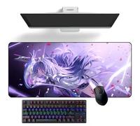 TTAHL Anime mouse pad Honkai: Star Rail Acheron Anime Desk Mat Keyboard Mat Large Mouse Pads Rubber Mouse Mats