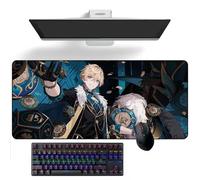 TTAHL Anime mouse pad Honkai: Star Rail Aventurine Anime Desk Mat Keyboard Mat Large Mouse Pads Rubber Mouse Mats