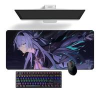 TTAHL Anime mouse pad Honkai: Star Rail Firefly Anime Desk Mat Keyboard Mat Large Mouse Pads Rubber Mouse Mats