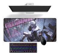 TTAHL Anime mouse pad Honkai: Star Rail Silver Wolf Anime Desk Mat Keyboard Mat Large Mouse Pads Rubber Mouse Mats