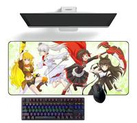 TTAHL Anime mouse pad RWBY Anime Mouse Pads Deskmat Keyboard Mat Large Mouse Pads