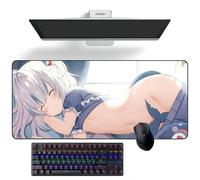 TTAHL Anime mouse pad VTuber Anime Mouse Pads Deskmat Keyboard Mat Large Mouse Pads