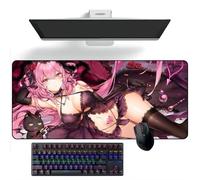 TTAHL Anime mouse pad VTuber Anime Mouse Pads Deskmat Keyboard Mat Large Mouse Pads