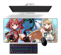 TTAHL Anime mouse pad Xenoblade Chronicles Anime Mouse Pads Deskmat Keyboard Mat Large Mouse Pads